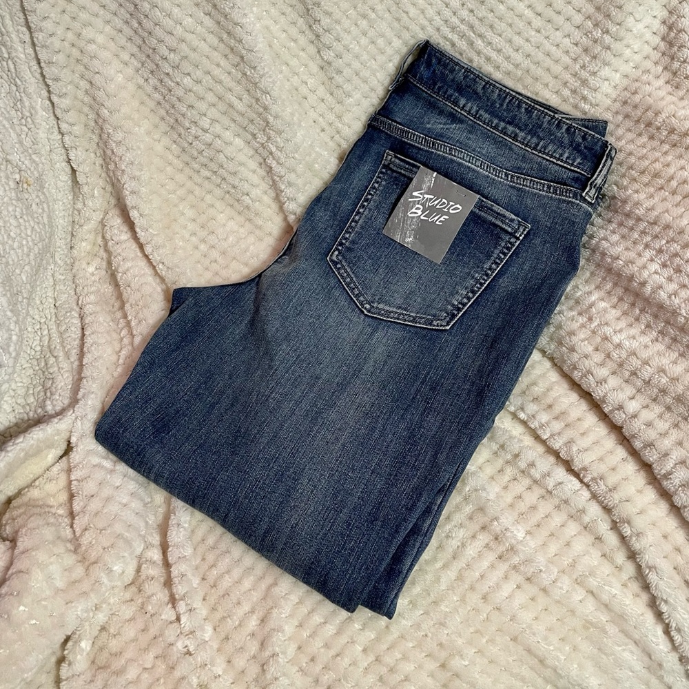 Studio Blue Size 16 Skinny Jeans